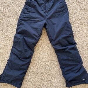 Kids Lands' End Navy Snow Ski Pants - Kids Size L (14) - EUC!